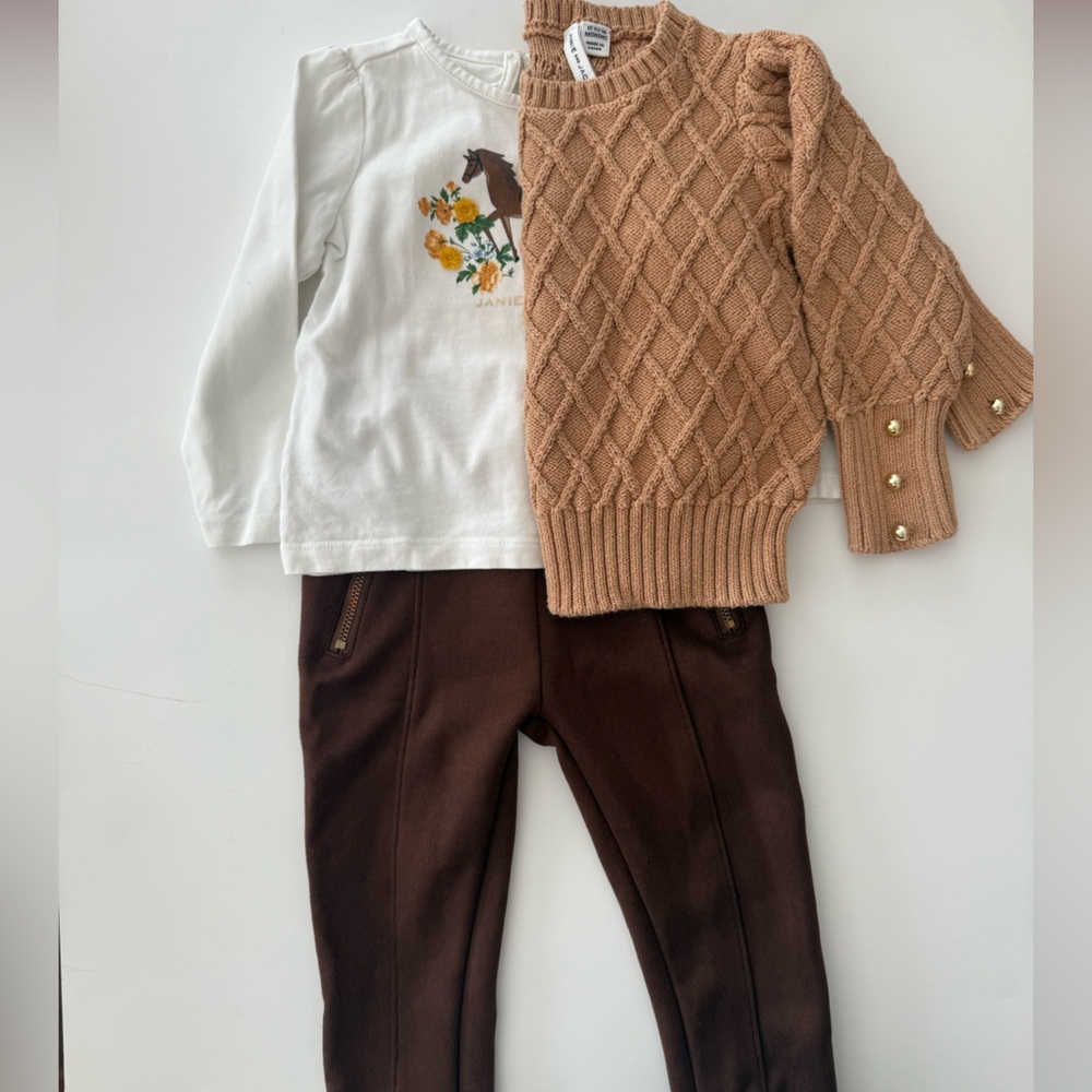 Janie and Jack 12- 18M Kids 3 piece